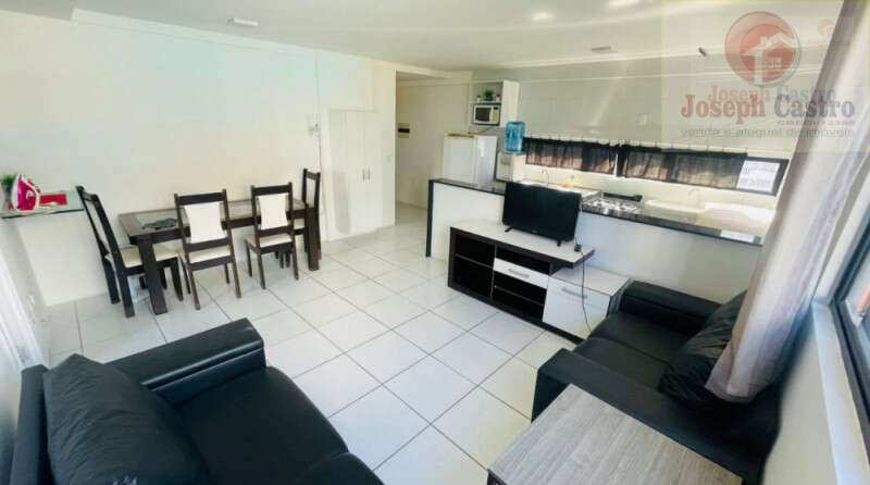 Flat para alugar com 1 quarto, 40m² - Boa Viagem,Recife