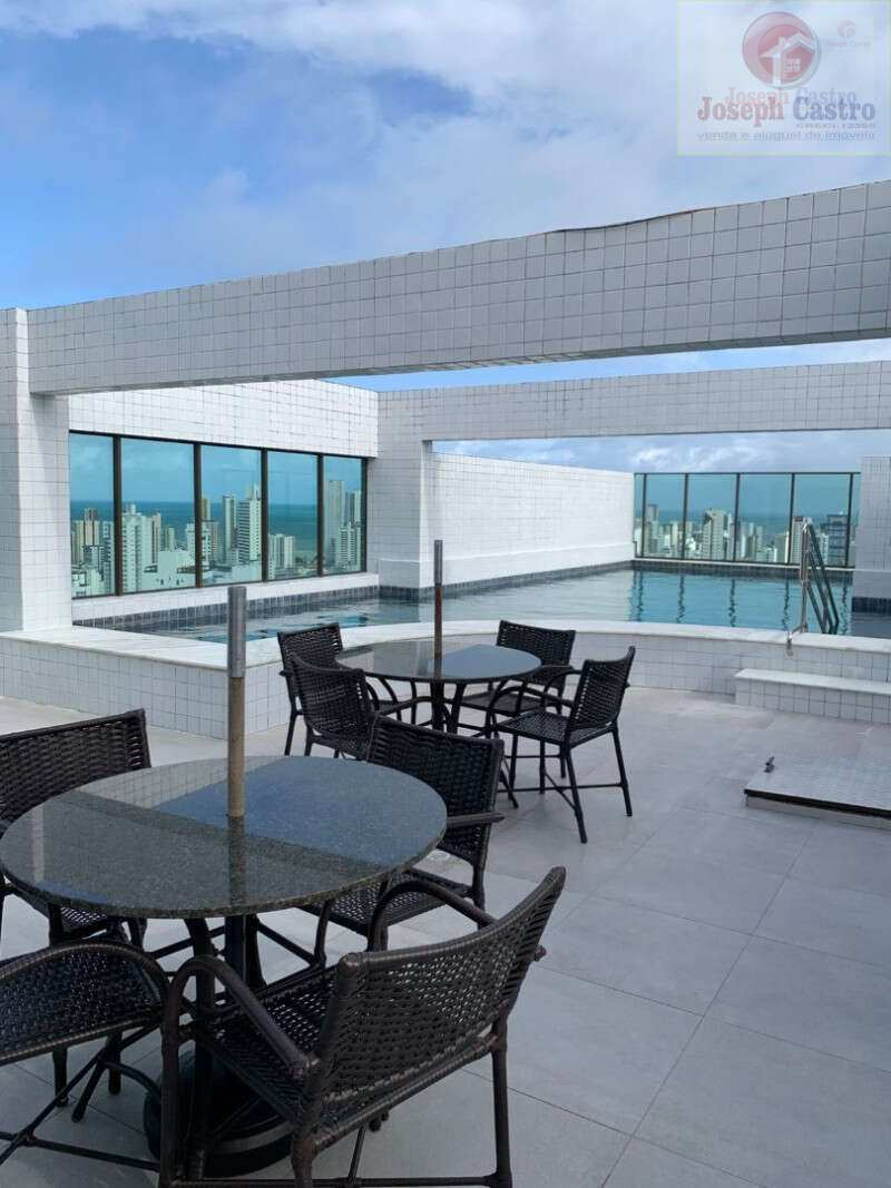 Flat para alugar com 1 quarto, 40m² - Boa Viagem,Recife